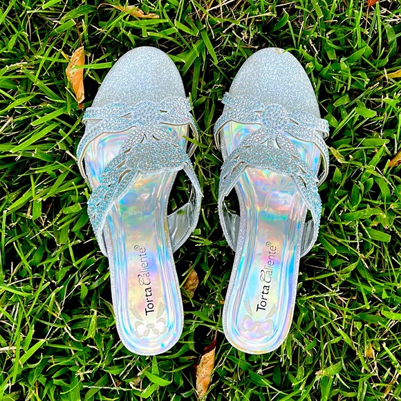 Sandales Plates pour Femmes - P SANDALE - Sandales Strass Boho